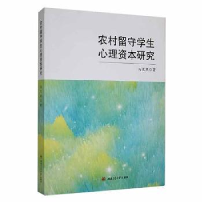 醉染图书农村留守儿童心理资本现状及培养研究9787564390006