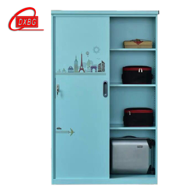 DXBG钢制衣柜家用储物柜带锁收纳柜防水防晒阳台柜室外置物柜被褥柜厂家直销