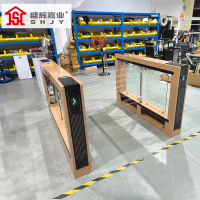 盛辉嘉业速通摆闸人行通道闸机出入口控制系统人脸识别闸机政企学校门禁定制