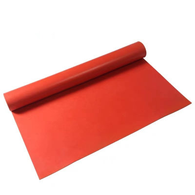 中锦科技 绝缘垫 红色平面5mm*1m*1m 米