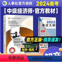 [正版]备考2024年中级经济师考试 知识产权专业知识与实务2023年版全国经济专业技术资格考试用书可搭经济基础知识中