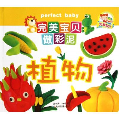 正版新书]植物/完美宝贝做彩泥绘画:谢长伦//徐娟娟//李卓媛//陈