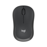 罗技(Logitech)罗技M240轻音蓝牙鼠标商用版办公家用ipad电脑便携M221升级 黑色