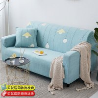沙发套罩全包萬能套简约弹力通用组合型沙发 休闲时光() M码(测量长度145-185cm适用,一般用于双人位沙发)