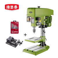 维思泰 台钻调速台式钻铣床钻攻一体机 380V/1500W/ZS4132钻攻两用+平口钳 台