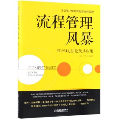正版新书]流程管理风暴 EBPM方法论及其应用王磊 等978711162309