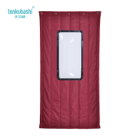 天空桥 棉门帘 MML-160酒红色40*80cm四层棉 平方米