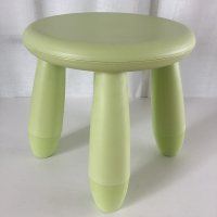 苏宁 金菲罗格 儿童圆凳宝宝垫脚凳换鞋凳子塑料彩色凳子 儿童圆凳 绿色