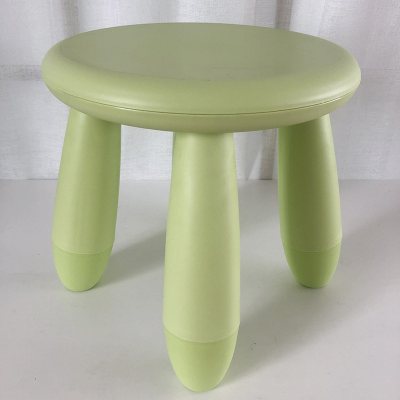苏宁 金菲罗格 儿童圆凳宝宝垫脚凳换鞋凳子塑料彩色凳子 儿童圆凳 绿色