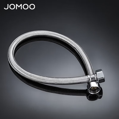九牧(JOMOO)304不锈钢编织软管4分双扣管进水管马桶热水器单冷龙头上水软管H5788