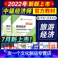 [友一个正版]2022年新版中级经济师教材旅游经济专业全套经济基础知识2021年专业知识与实务实物全国经济专业技术资格