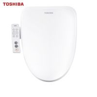 东芝(TOSHIBA)智能马桶盖通用坐便器盖板洁身器即热暖风仿生电子加热坐便器 日本监制 安全抗菌
