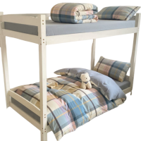 铭思沃床笠款四件套1.8m床 黄蓝格 套