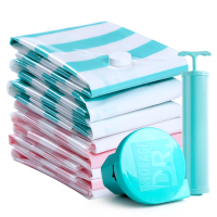 收纳博士条纹棉被真空压缩袋被子衣物收纳袋正空密封袋整理袋压塑袋棉衣羽绒衣服收纳袋满20元送手泵满98元送电泵