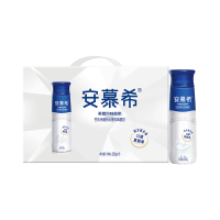 [4月]伊利 安慕希高端原味瓶装酸牛奶230g*10瓶/箱 高端畅饮
