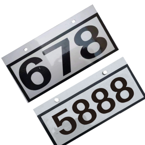 锐腾达 G型钢柱号码牌(含支架)910*40*46mm(包括角钢、抱箍、紧固配件)套