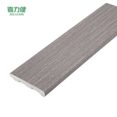 喜力健 PVC实心踢脚线 长3M*高6CM*厚10MM-科技木 根