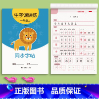 一年级上册(1本46页) [正版]一年级二年级三上册下册同步练字帖临摹字帖练字本语文人教版正楷四五六年级小学生硬笔书法儿