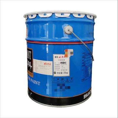 金鱼牌外墙乳胶漆(颜色:宫殿红,25kg/桶)
