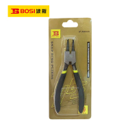 波斯(BOSI)精品挡圈钳(6"/150mm穴弯)把