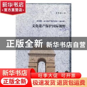 正版 文化遗产保护国际视野 单霁翔著 天津大学出版社 9787561857