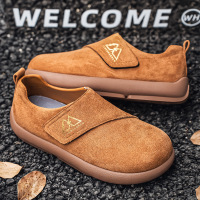 2026春季新款勃肯鞋舒适大码复古男士简约百搭轻便套脚休闲鞋_428