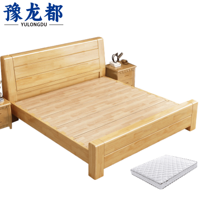 豫龙都员工床床垫床头柜1.2m套