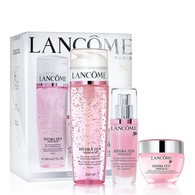 法国兰蔻(LANCOME新水份缘舒悦三件套盒装水分缘爽肤水柔肤啫喱精华露凝霜面霜保湿补水护肤礼盒