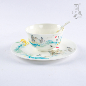 北国风光 骨瓷餐具 江山如画 TS-0014 套