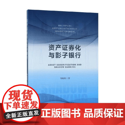 资产证券化与影子银行 邹晓梅 著 金融与投资