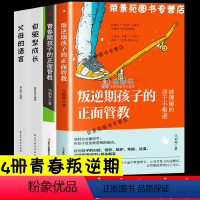 [正版]4册 叛逆期青春期孩子的正面管教 自驱型成长 父母的语言好妈妈胜过好不吼不叫如何说孩子才会听儿童行为心理学教育