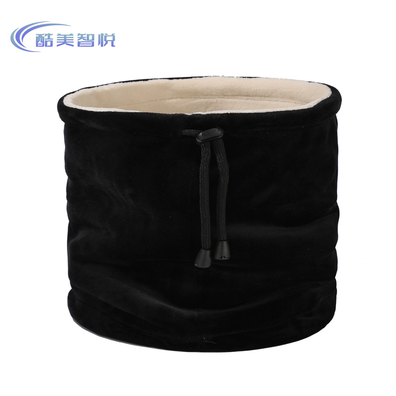 酷美智悦 加厚脖套139g黑色25*26cm KM-BH522 个