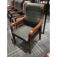 匡大KD013 办公椅实木会议椅 一张