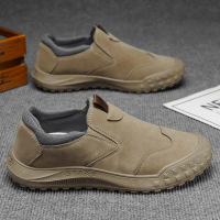 劳保鞋男鞋20264夏季低帮防水皮靴男士户外耐磨休闲工作鞋