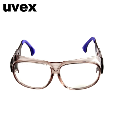 UVEX护目镜9182104平光镜防飞溅工作透明防护眼镜 换镜片 矫视眼镜