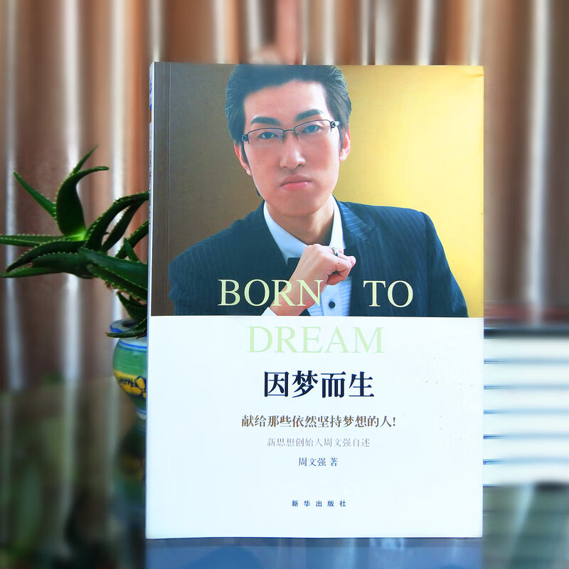 因梦而生 周文强 财商财道学 自传 励志类书籍