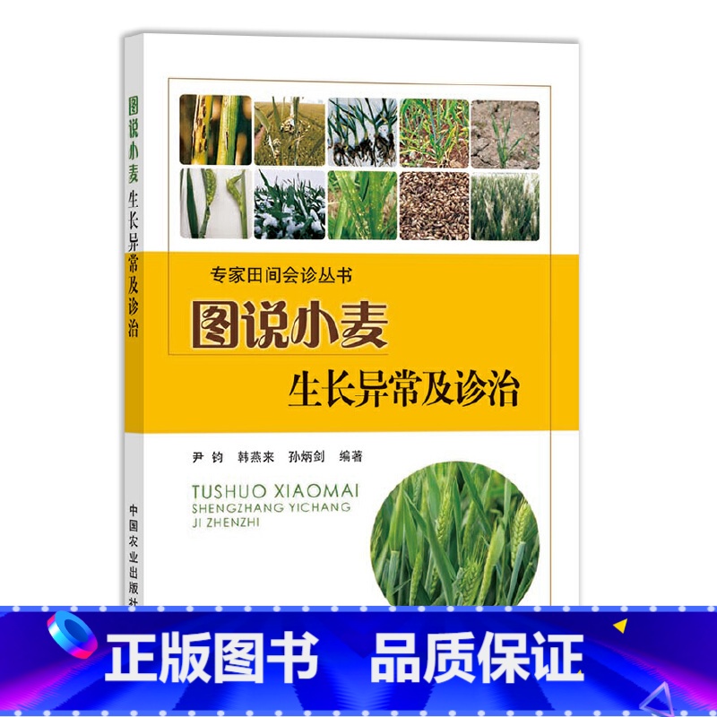 [正版]小麦种植技术 图说小麦生长异常及诊治农作物种植玉米种植技术大全小麦农业种植技术大全书小麦苗种植病虫害防治书