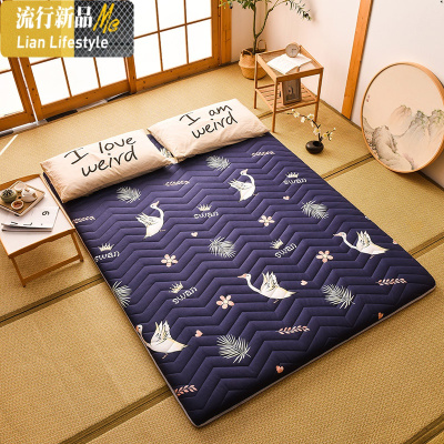 榻榻米床垫懒人 日式午休床垫租房专用1.5米打地铺地垫可折叠防潮 三维工匠