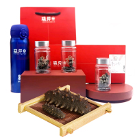 [苏鲜生推荐]晓芹大连12小时干海参 60g 15-20只 辽刺参 海参干货礼盒