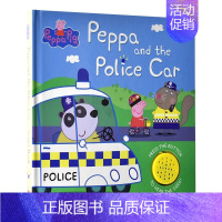 小猪佩奇警车发声书 [正版]Peppa Pig Peppa's Busy Day 小猪佩奇忙碌的一天 认识时间纸板书 时