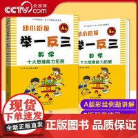 [央视网]幼小衔接举一反三数学思维训练 数学A+B版十大思维能力拓展奥数启蒙训练低幼拓展幼升小学幼儿园学前数学启蒙教育书