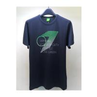 Hugo boss男款圆领短袖T恤棉质舒适休闲运动户外平直下摆设计