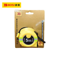 波斯(BOSI) 荧光系列钢卷尺 5×25mm公制 支