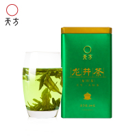 [中华特色]池州馆 春安徽天方茶叶龙井绿茶200g/听雨前高山浓香耐泡型绿茶 浙江越州产区 小罐装茶叶 华东