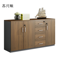 苏兴顺办公室矮柜储物柜文件柜3门4抽屉