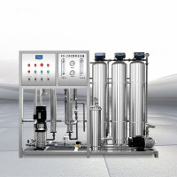 希力大型水处理设备商用净水器反渗透净水设备地下水井水自来水过滤器 XL-RO-500-PLC5