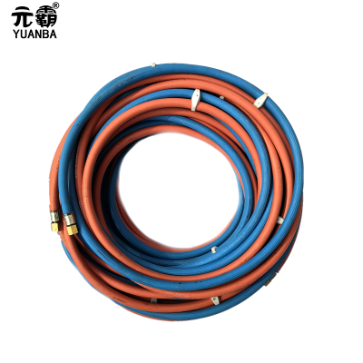 元霸-氧气丙烷导气管(蓝色/橙色组合)双20m带接头单位:盘