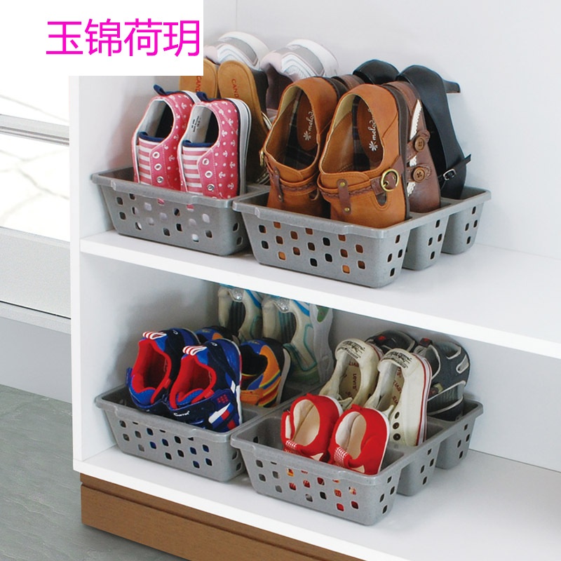 日本品牌鞋架 鞋子收纳盒客厅鞋子整理架 创意鞋架鞋柜 抽屉鞋盒