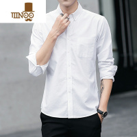 YANXU夏季新款牛仔工作服衬衫男薄款长袖电焊工防烫耐磨上衣男外套