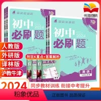 英语[人教版] 七年级下 [正版]2024初中七年级下册上册英语人教版外研版初一7上初中同步练习题练习册语法词汇阅读理解